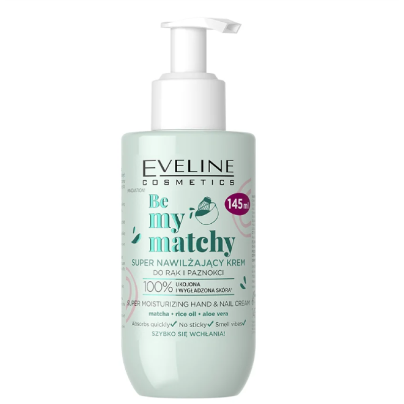 Крем для рук і нігтів EVELINE BE MY MATCHY суперпоживний 145 мл 0461