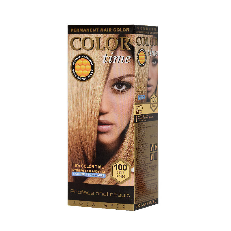 Фарба для волосся Color Time 100 Скандинавський блонд