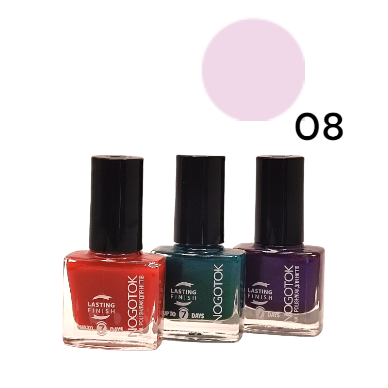 Лак для нігтів NOGOTOK Style color №008 6 мл 2682.