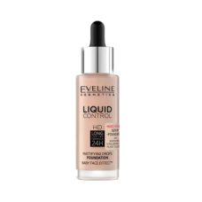 Тональна основа рідка EVELINE LIQUID CONTROL IVORY BEIGE NIACYNAMID N 003 32 мл. 8541