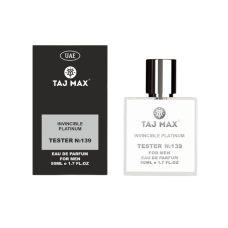 Парфюмерная вода мужская TAJ MAX 139 INVINSIBLE PLATINUM 50 мл.
