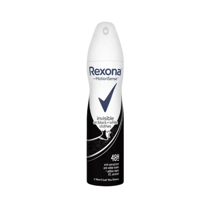 Антиперспірант аерозоль Rexona Invisible on black+white clothes 150 мл