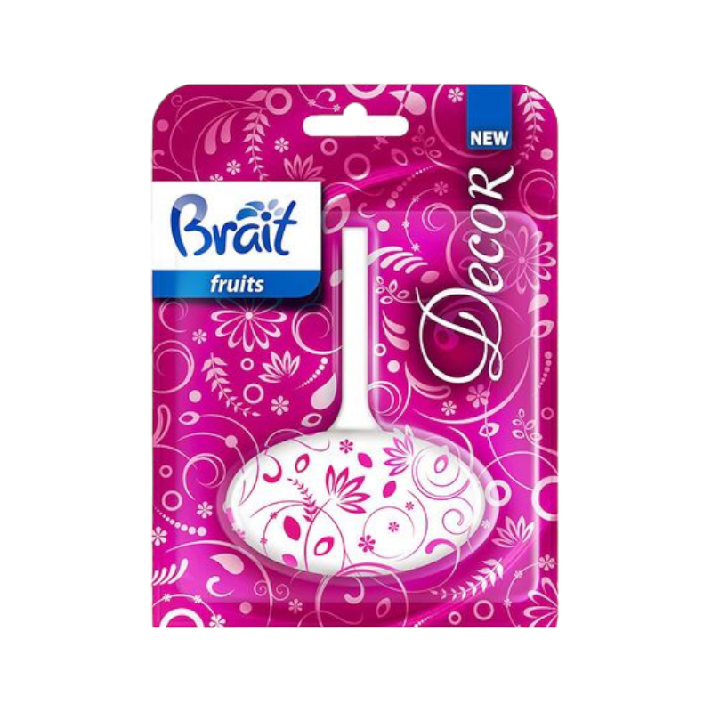 Туалетный блок Brait Decor Fruits 40г.
