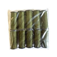 Нитки капроновые для обуви, хаки K-375
