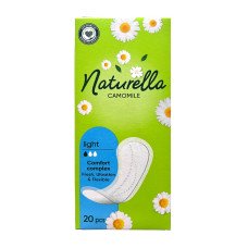 Щоденні гігієнічні прокладки NATURELLA Camomile Light 20 шт.