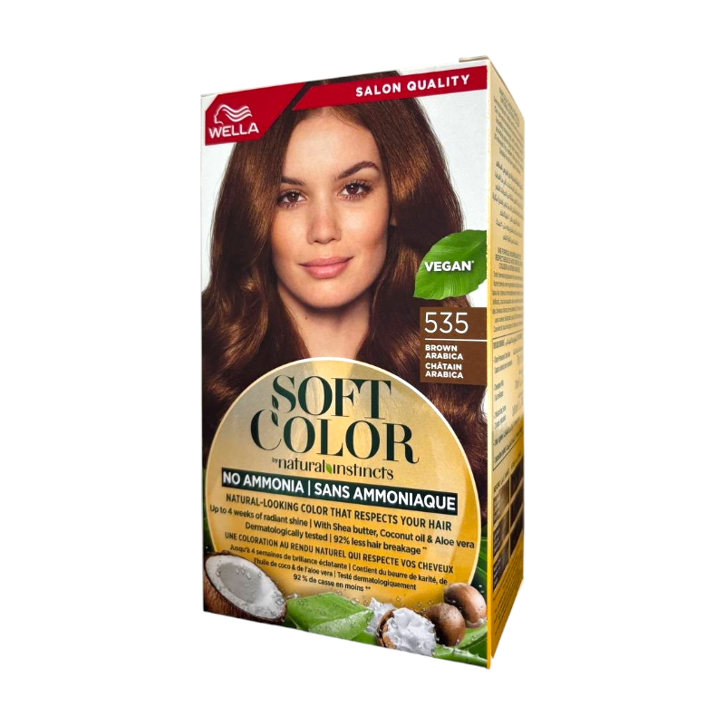 Фарба для волосся Wella Soft Color 535 Коричнева арабіка безаміачна 35 г 6819