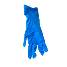 Рукавички латексні HOFFEN XL сині 1 пара