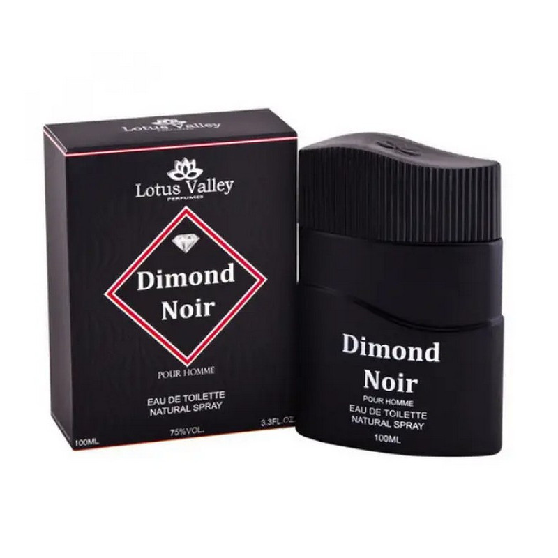 Вода туалетна чоловіча Lotus Valley Diamond Noir 100 мл.