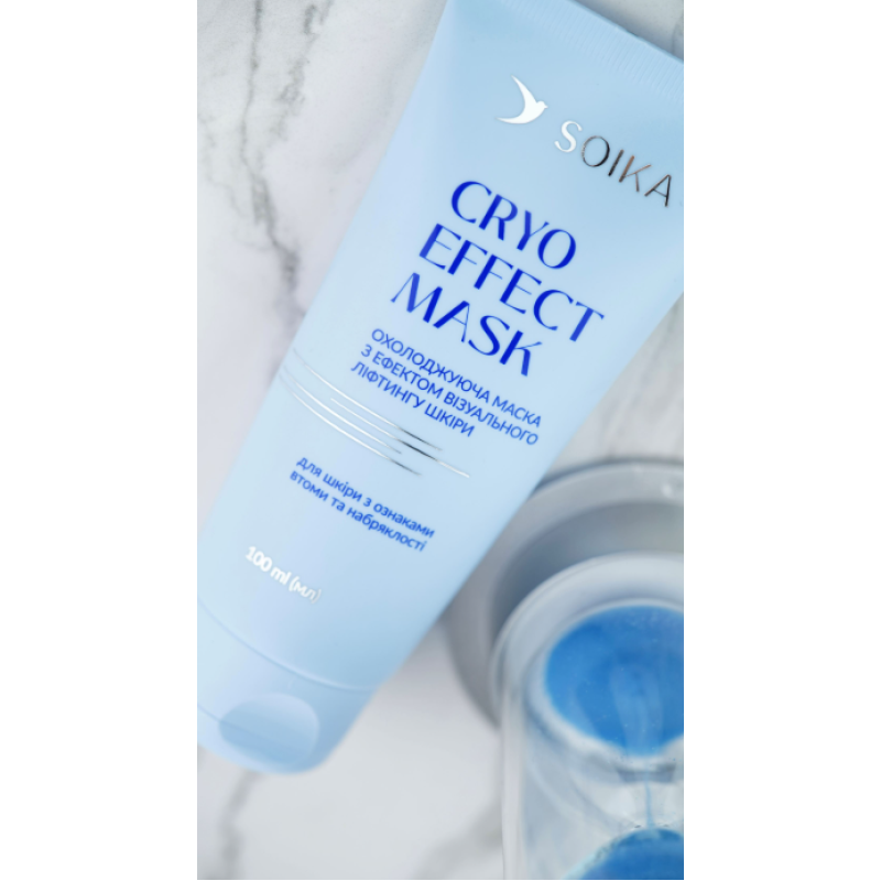 Маска охолоджувальна для обличчя SOIKA Cryo Effect Mask з ліфтинг-ефектом 100 мл 2392