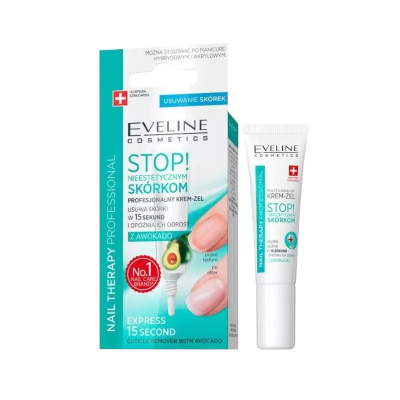 Засіб для видалення кутикули EVELINE NAIL THERAPY Professional STOP 12 мл 3506