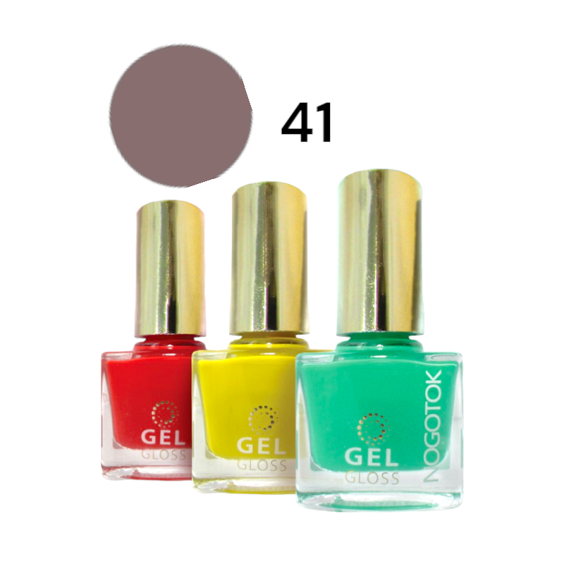 Лак для нігтів 41 Nogotok Gel gloss 6 мл. 5931