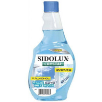 Засіб для миття скла, скляних поверхонь Sidolux CRYSTAL Арктика запаска 500 мл.