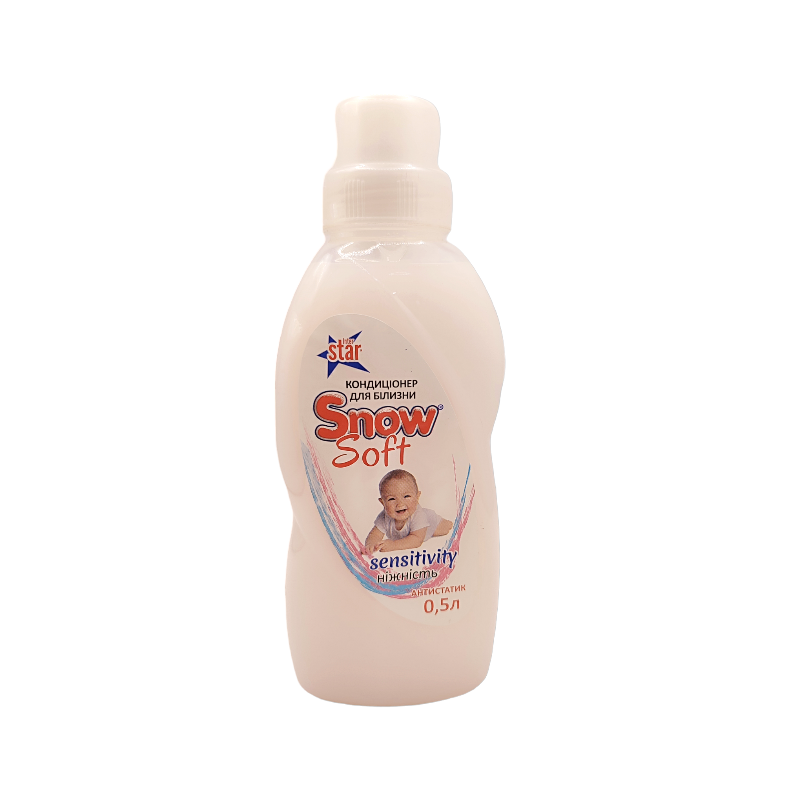 Кондиціонер для білизни Snow Soft з ароматом Ніжність 500 мл.