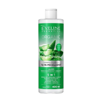 Міцелярна вода для демакіяжу Eveline ORGANIC ALOE+COLLAGEN Очищаюча 500 мл. 7524