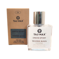 Парфумована вода чоловіча TAJ MAX 029 GREEN SPORT 50 мл.