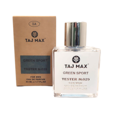 Парфумована вода чоловіча TAJ MAX 029 GREEN SPORT 50 мл.
