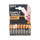Батарейки LR03 Duracell Simply AAA 8 шт. 2463 - фото 1