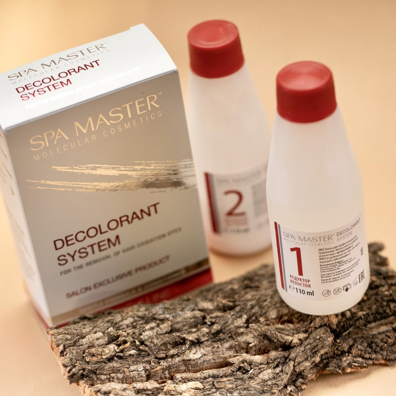Система для видалення фарби з волосся Spa Master Prof BASIC LINE 154 SM 110+110 мл.