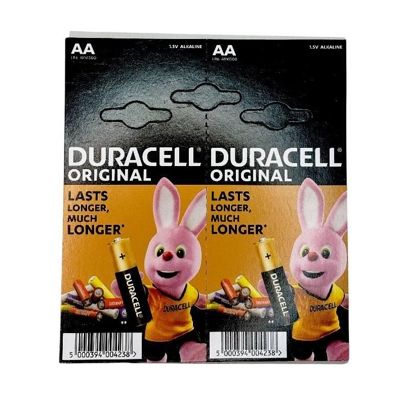 Батарейки Duracell LR06 Original AA блістер 12 шт. 4238