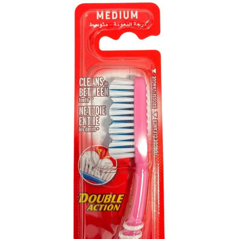 Зубна щітка Colgate Double Action Medium 7289