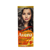 Стійка крем-фарба для волосся Acme Color AVENA 723 Попелястий шатен