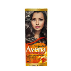 Стійка крем-фарба для волосся Acme Color AVENA 723 Попелястий шатен