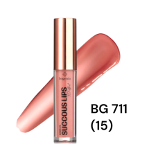Блиск для губ Bogenia BG 711 Succous Lips Angelic 3D effect 015 Charm