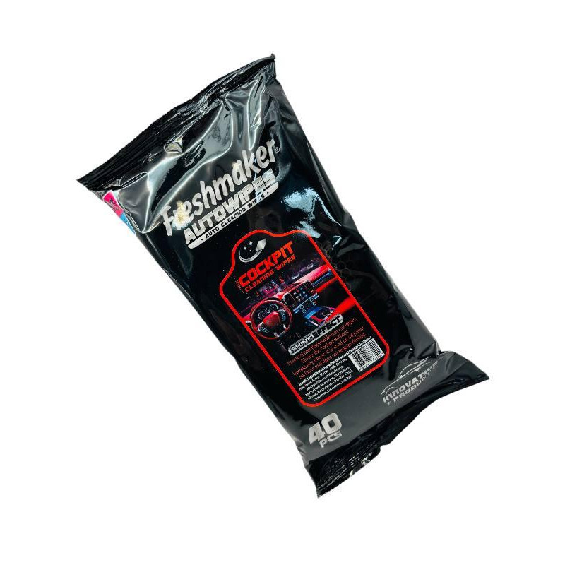 Серветки для прибирання Freshmaker AutoWipes Cockpit 40 шт.