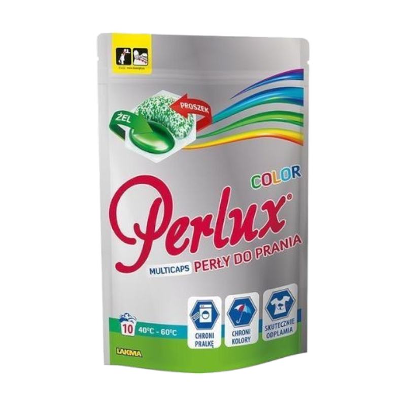 Капсули для прання Perlux Color multicaps 10 шт 2755 Уцінка