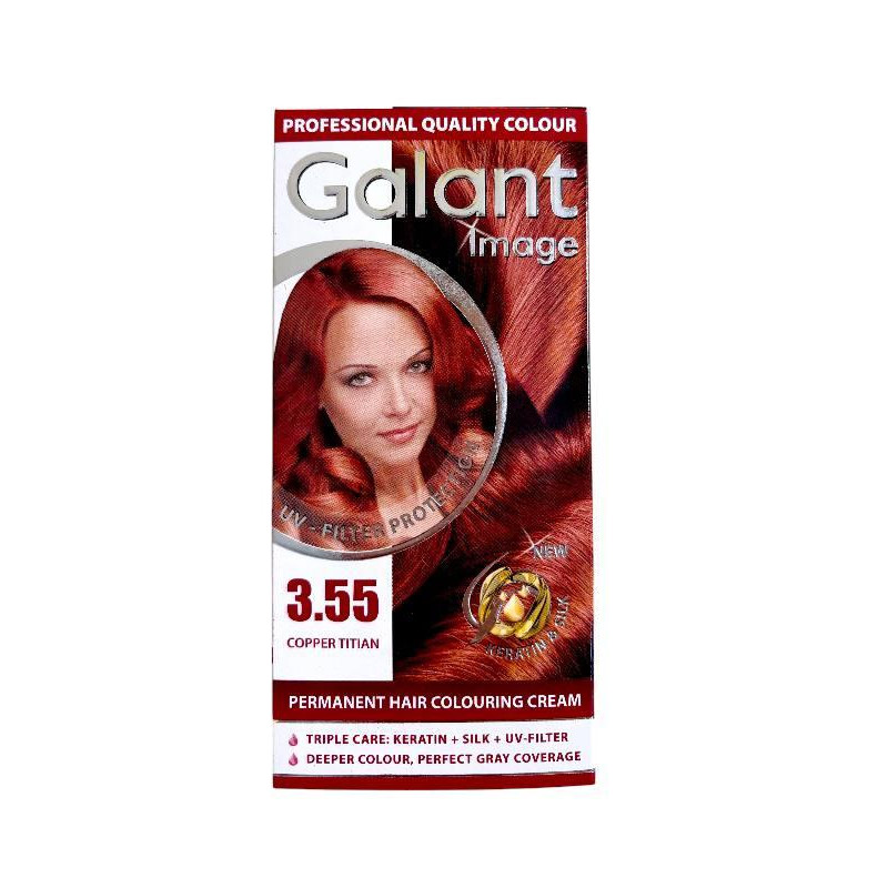 Фарба для волосся GALANT Image 3.55 Мідний тиціан