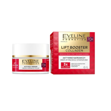 Крем Eveline Lift booster collagen відновлювальний для обличчя заповнювальний зморшки день/ніч 70+ 50 мл 8618