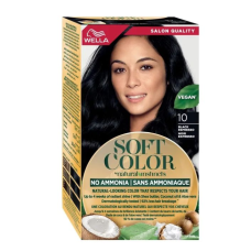 Фарба для волосся безамміачна Wella Soft Color 10 чорний еспресо 6796