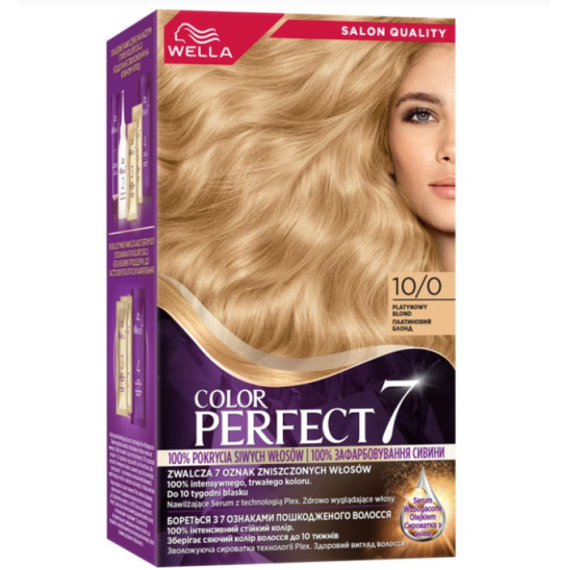 Крем-фарба для волосся Wella Color Perfect 10/0 Платиновий блонд 135 мл 8420