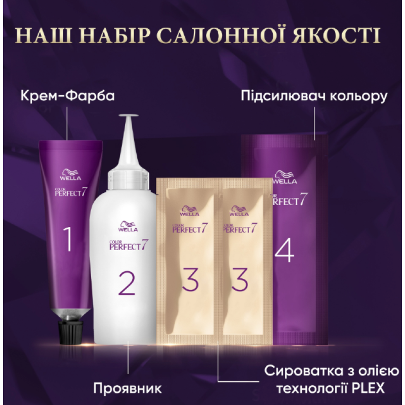 Крем-фарба для волосся Wella Color Perfect 10/0 Платиновий блонд 135 мл 8420