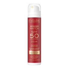 Спрей для макіяжу EVELINE WONDER MATCH з SPF 50 ультралегкий захисний 75 мл 0427