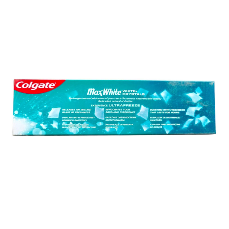 Зубна паста Colgate Max White UltraFreeze кристальна м'ята 75 мл 3835