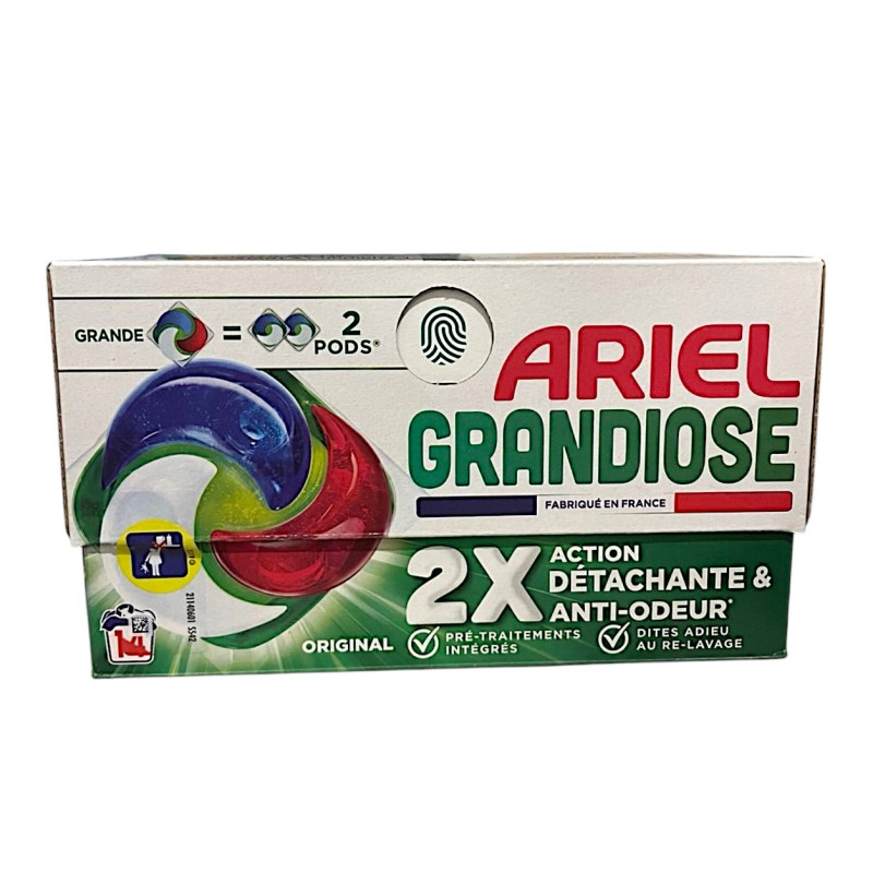 Капсули для прання Ariel CRANDIOSE Original гелеві 14 шт 36,3 г 8078