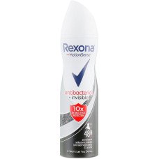 Антиперспірант аэрозоль Rexona antibacterial+invisible 150 мл 5832
