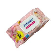 Човники вологі FreshMarket 120 шт. з клапаном 1378