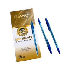Ручка кулькова Piano синя 50 шт.
