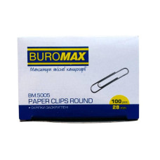 Скріпки Buromax 28 мм 100 шт. BM 5005