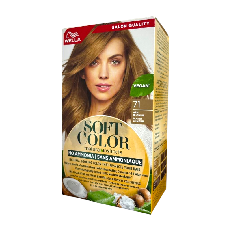 Фарба для волосся Wella Soft Color 71 Попелястий блонд безаміачна 35 г 5760