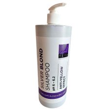 Шампунь для освітленого, знебарвленого, сивого волосся TEYA professional Silver Blond 1000 мл. 2208