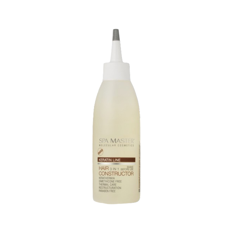 Кератиновий конструктор для волосся Spa Master Prof KERATIN LINE 132 SM 3 в 1 150 мл.