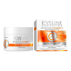 Крем для обличчя EVELINE BIOACTIVE VITAMIN C активноомолоджуючий освітлюючий крем 50 мл 2803