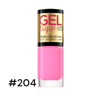 Гель-лак для нігтів EVELINE GEL LAQUE NO LAMP № 204 швидковисихаючий 5 мл 0741