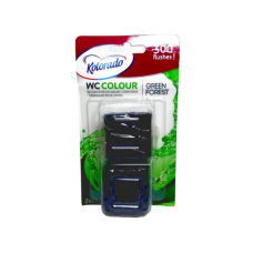 Таблетка для зливного бачка Kolorado WC COLOR Green Forest Зелена Ліс 2х45 г.
