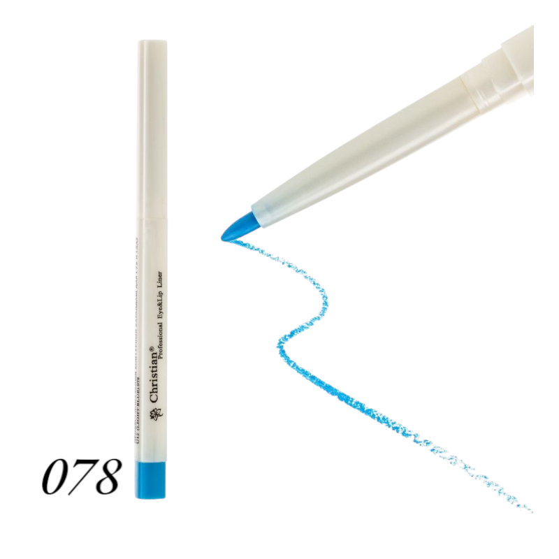 Олівець для губ та очей 078 U-12 light blue