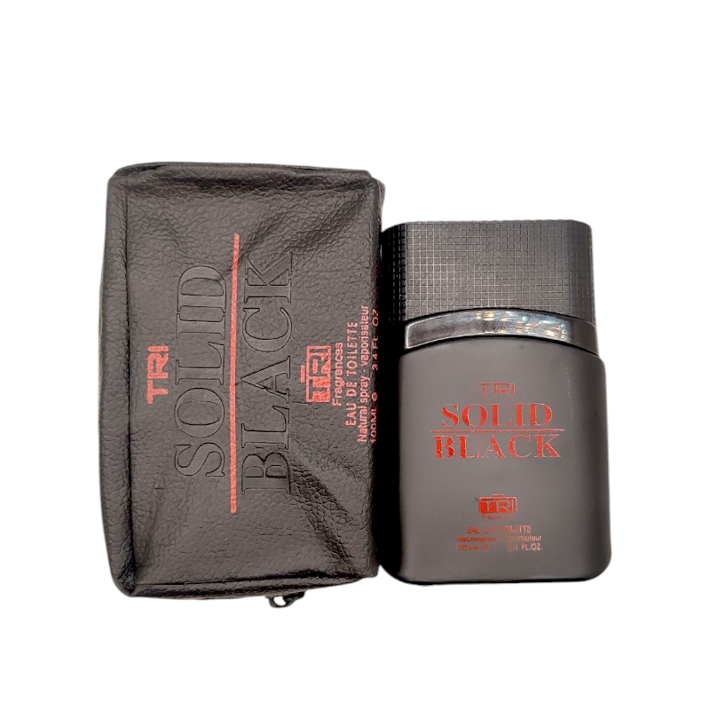 Туалетна вода TRI MAN SOLID BLACK EDT 100 мл.
