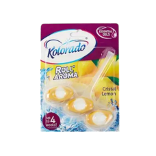 Підвісний блок туалетний Kolorado Roll Aroma Cristal Lemon Уцінка термін до 04.25.